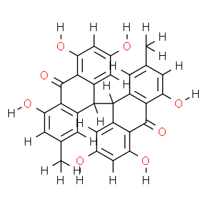 Trans-大黃素二蒽酮